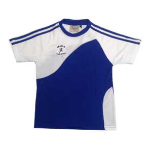 Mana Athletics Tee Royal/White